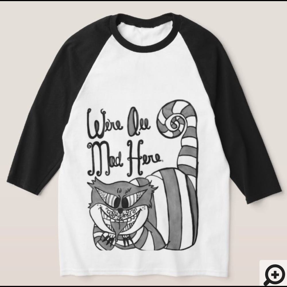 Trippy Alice in Wonderland “We’re All Mad Here”